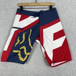 FOX Racing Boardshorts Mens Size 29 Swim Trunks Skate Surf Beachwear